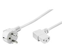 [95430] Goobay Cordon Alimentation Coudé (type F, CEE 7/7) > C13 (IEC connect...