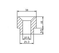 9587n - adaptateur rétroviseur hi-tech iv compatible avec B__M__W__ f800r 2009-2020