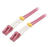 95937 Câble patch fibre optique OM4 LC/UPC,des deux côtés 5m 50/125um LSZH...