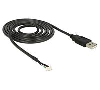 - Câble de synchronisation pour appareil photo - USB mâle pour connecteur pour appareil photo numérique mâle - 1.5 m - noir