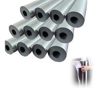 95cm Conduits Isolants Insul En Mousse Auto-scellant Tuyau Tubes Isolation Tuyau D'isolation En Papier D'aluminium Climatisation Extérieur ID 22-114 Mm, Épaisseur 15/30Mm(TK:15mm,60mm/2.4")