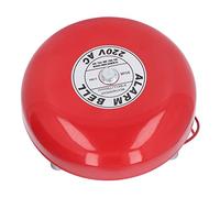 95db Alarme Incendie Sirène Buzzer électrique Métal Rond Haut Volume Sonore 6 Pouces 220V pour Maison Hôtel Bateau Bureau Accessoires