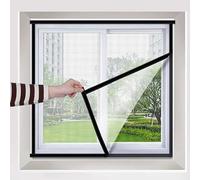 95x110cm, Moustiquaire Universelle Transparente pour Fenêtre Lavable DIY