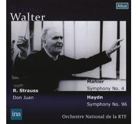 ハイドン : 交響曲 第96番 ニ長調 「奇蹟」 Hob.I:96 他 (R.Strauss : Don Juan | Mahler : Symphony No.4 | Haydn : Symphony No.96 / Bruno Walter , Orchestre National de la RTF) (2CD) [1955 Live]