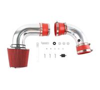 96-04 Pour Chevy S10 Pour Blazer Pour GMC Jimmy 4.3L V6 Système D'admission D'air Ensemble D'admissions Froides + Filtre Rouge Aluminium Kit De Filtre D'Admission D'Air(Red)