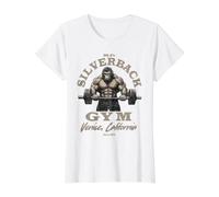 96,4% Silverback Gorilla, vêtements de Gym, Musculation, Forte T-Shirt Graphique avec Valeur
