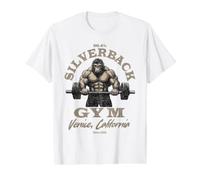 96,4% Silverback Gorilla, vêtements de Gym, Musculation, Forte T-Shirt Graphique avec Valeur