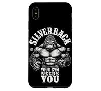 96,4% Silverback Gym Clothing Body Building Strongman Coque pour iPhone XS Max