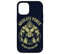 96,4% Silverback Gym Clothing Body Building Strongman PWR Coque pour iPhone 12/12 Pro