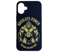 96,4% Silverback Gym Clothing Body Building Strongman PWR Coque pour iPhone 16 Plus