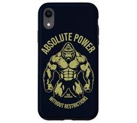 96,4% Silverback Gym Clothing Body Building Strongman PWR Coque pour iPhone XR