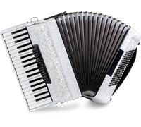 Classic Cantabile Accordéon 96 Basses ""Secondo V"" Blanc