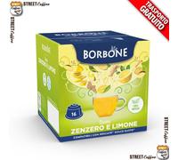 96 Capsules Caffè Borbone Gingembre Citron 100% Compatible Nescafé Dolce Gusto