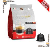 96 Capsules De Café Lollo Mélange Argent 100 % Compatibles Dolce Gusto Gratuit