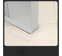96 cm PVC Souple sous Porte Bloqueur de Courants d'air Isolateur Portes Bas Bande d'étanchéité Bouchon Coupe-Vent Bandes d'étanchéité Garde-PVC Blanc-96 cm