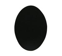 96 Genouillères thermocollantes couleur Noir. Coudières pour protéger vos vêtements et réparer pantalons, vestes, pulls, chemises. 16 x 10 cm.