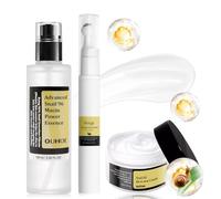 96 Mucin Power Essence 100 ml +100g Snail 92 All in One Cream + Snail Mucin 96 Creme Contour des Yeux 17 ml, éclaircir les Taches Sombres, Hydrater, Anti Cernes Yeux Hydratant