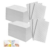 96 Pcs Éponges Magiques en Melamine Blanc, 8X Plus Dense Gomme Magique Extra Durables Mélamine Blanche, Nettoyage Physique sans Produits Chimiques pour Meubles, Cuisine