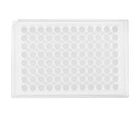 96 Puits Plaque de Culture Cellulaire Couvercle en Plastique | Surface Transparente, Usage en Laboratoire Scientifique, Tests Parallèles, Adaptée aux Cellules Cultures