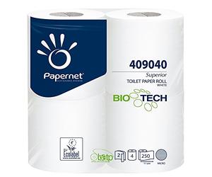96 rouleaux dans le paquet Bio Tech Papier Toilette 2 couches/250 feuilles pour toilettes Bateau, chimie, caravanes, caravane et Caravan