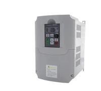 9600 220V VFD Variable Frequency Converter 0.75-7.5KW 1HP | 220V single phase VFD 0.75KW-7.5KW, 0-400Hz output for motor speed control(220V 5.5KW(White))