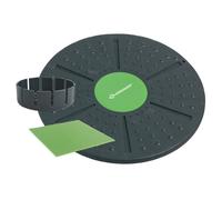 [960031] SCHILDKRÖT Plateau d'équilibre/Balance board,vert/anthracite