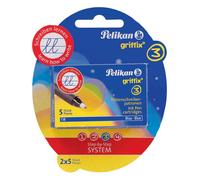 [960575] Pelikan [Ref:960575] PELIKAN Blister de 2 Etuis de 5 cartouches d'en...