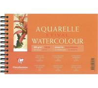 96062c Spiral Summer Album ¿ 12 Sheets Of White Watercolour Paper 100% Cellulose Fine Grain Study Quality 12 X 18 Cm 300 G