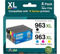 963 XL Cartouches d'encre Compatibles pour Cartouche HP 963 963XL Multipack pour HP Officejet Pro 9010 9010e 9012 9012e 9020 9020e 9014 9014e 9015 9015e 9016 9019 9019e 9022 9022e 9025 9025e
