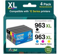 963 Xl Remanufacturé Cartouches D'Encre Compatibles Pour Cartouche Hp 963 963Xl Multipack Pour Hp Officejet Pro 9010 9010E 9012 9012E 9020 9020E 9014 9014E 9015E 9016 9019E 9022 9022E 9025