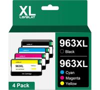 963Xl 963 Xl Cartouches D'Encre Remplacement Pour Hp 963Xl Pour Hp Officejet Pro 9010 9012 9014 9015 9020 9016 9018 9022 9025 9019 Pack De 4 Cartouches
