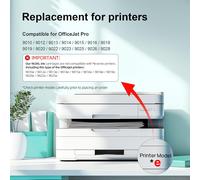 963Xl 963 Xl Cartouches D'Encre Remplacement Pour Hp 963Xl Pour Hp Officejet Pro 9010 9012 9014 9015 9020 9016 9018 9022 9025 9019 Pack De 4 Cartouches