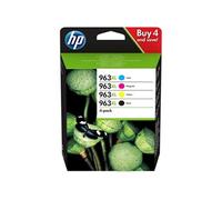 963XL - Pack de 4 - à rendement élevé - noir, jaune, cyan, magenta - original - cartouche d'encre - pour Officejet Pro 9010, 9012, 9013, 9014, 9015,