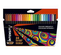 [964901] BIC Feutres de Coloriage à Pointe Fine - Couleurs Assorties, Etui Ca...