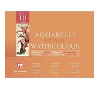 [96570C] Clairefontaine Bloc Aquarelle Etival encollé 4 côtés 300g grain fin ...