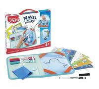 [969310] Maped Creativ Kit de dessin voyage "TRAVEL BOARD" 17 pièces