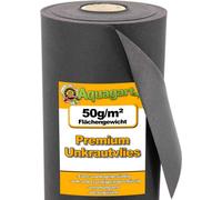 96m² Gartenvlies Unkrautvlies Mulchvlies 50g 1,6m breit