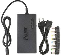 96W Chargeur Universel PC Portable 24V/ 20V/ 19V/ 18V/ 16V/ 15V/ 12V Chargeur Ordinateur Portable Universelle, Longueur 1,8 m