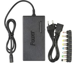 96W Chargeur Universel PC Portable 24V/ 20V/ 19V/ 18V/ 16V/ 15V/ 12V Chargeur Ordinateur Portable Universelle pour Lenovo ASUS Acer Toshiba Dell Sony Fujitsu Samsung JBL, Longueur 1,8 m
