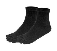 97% coton Chaussettes à orteils Taille 39-43 Chaussettes à cinq doigts Chaussettes pour homme Pour le quotidien, Anthracite x 2, 39-43