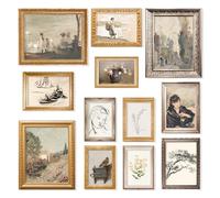97 Decor Affiches vintage pour esthétique de chambre - Décoration murale vintage, décoration de campagne française, Cottagecore - Impressions d'art vintage - Galerie éclectique - Images de ferme pour