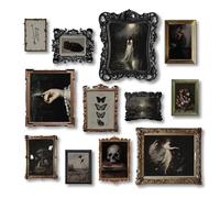 97 decor Dark Academia et Gothic Wall Art Prints, Aesthetiques Moody et Creepy Posters, Peintures Vintage pour Décorations de Chambre