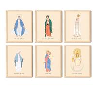 97 Decor Poster Our Lady - Portrait du corps de notre Dame de Guadalupe - Art mural religieux - Impression sans cadre