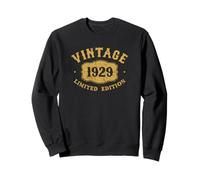 97 Years Old 97th Birthday Vintage Born in 1929 Sweatshirt