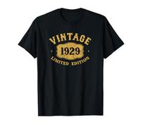 97 Years Old 97th Birthday Vintage Born in 1929 T-Shirt