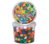 Hama - 9700 - Loisirs Créatifs - Perles et Bijoux - Maxi Pions : Pot De 250 Pions