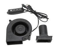9733 97mm X 97mm X 33mm 5V USB Blower Brushless Ventilateur de Refroidissement, Micro Mini USB 5 Volts, Mode 3 Vitesses 3800 RPM 22 CFM Ordinateur Ventilateur de Refroidissement