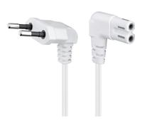 [97349] Goobay Cordon Electrique COUDE 1.5 m Euro (Type C CEE 7/16) > IEC320 ...