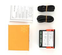 -974 Contrôleur numérique avec deux capteurs pour CVC, stockage froid et refroidisseurs industriels - Montage sur rail, sonde à air étanche, DC 12 V/24 V (110 V)