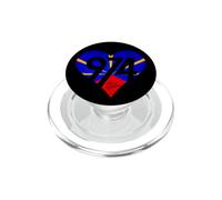 974 Ile de la Réunion - Coeur réunionnais C26 PopSockets PopGrip pour MagSafe